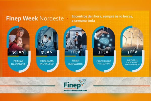 Primeira edição do Finep Week Nordeste